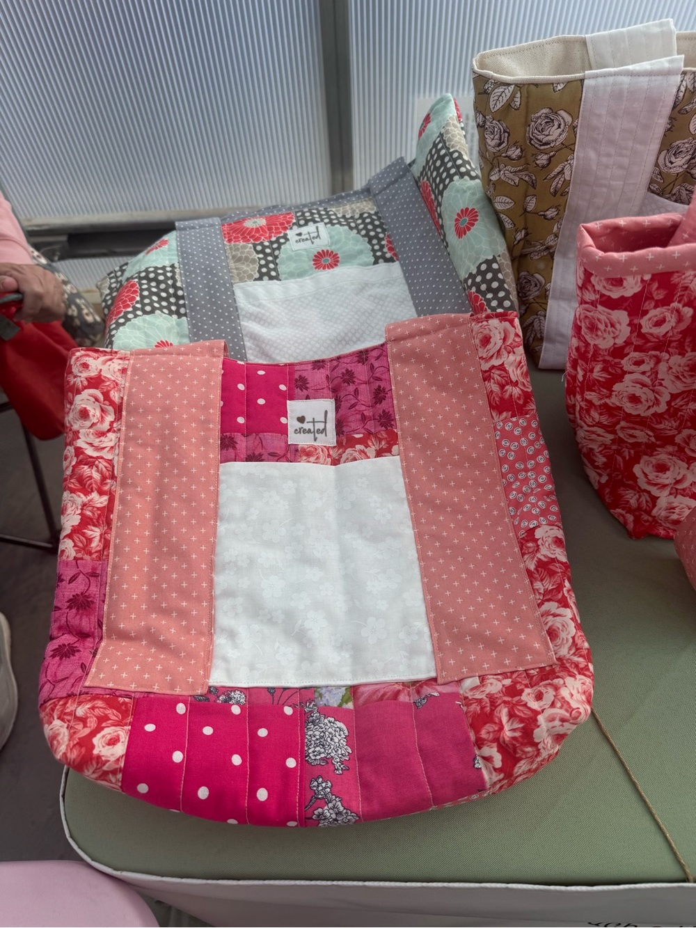 Quilted Pink Floral “Pretty in Pink”